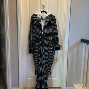 Jack skeleton the night before Christmas romper